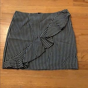 H&M plaid skirt